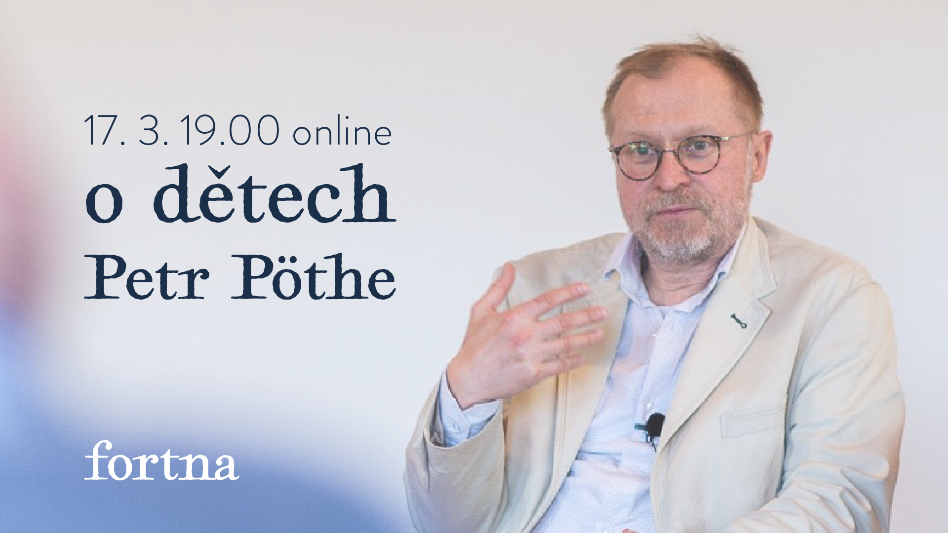 O dětech s Petrem Pöthe