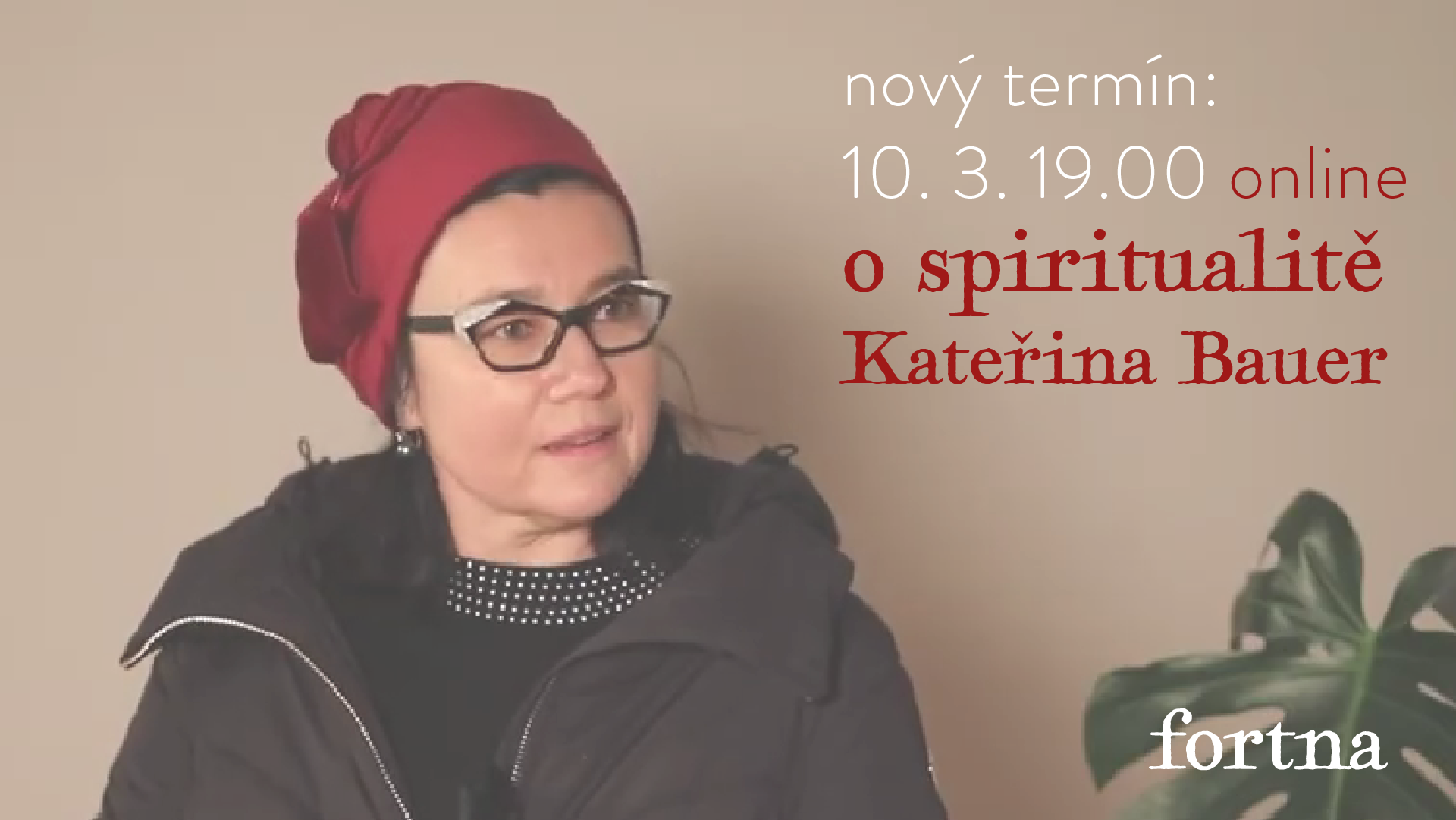 O spiritualitě s Kateřinou Bauer