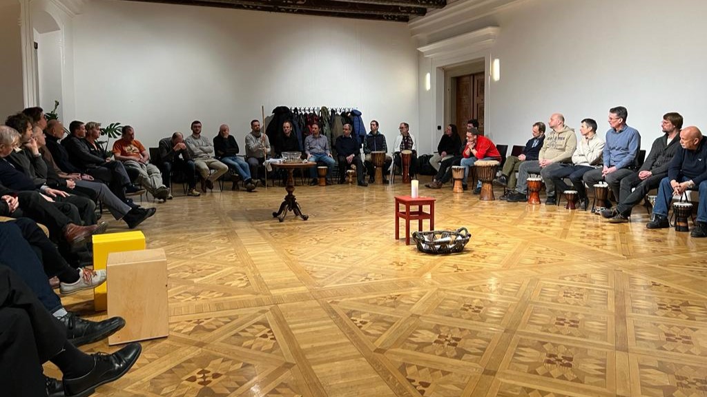 Setkání chlapů: Dýchat pod vodou