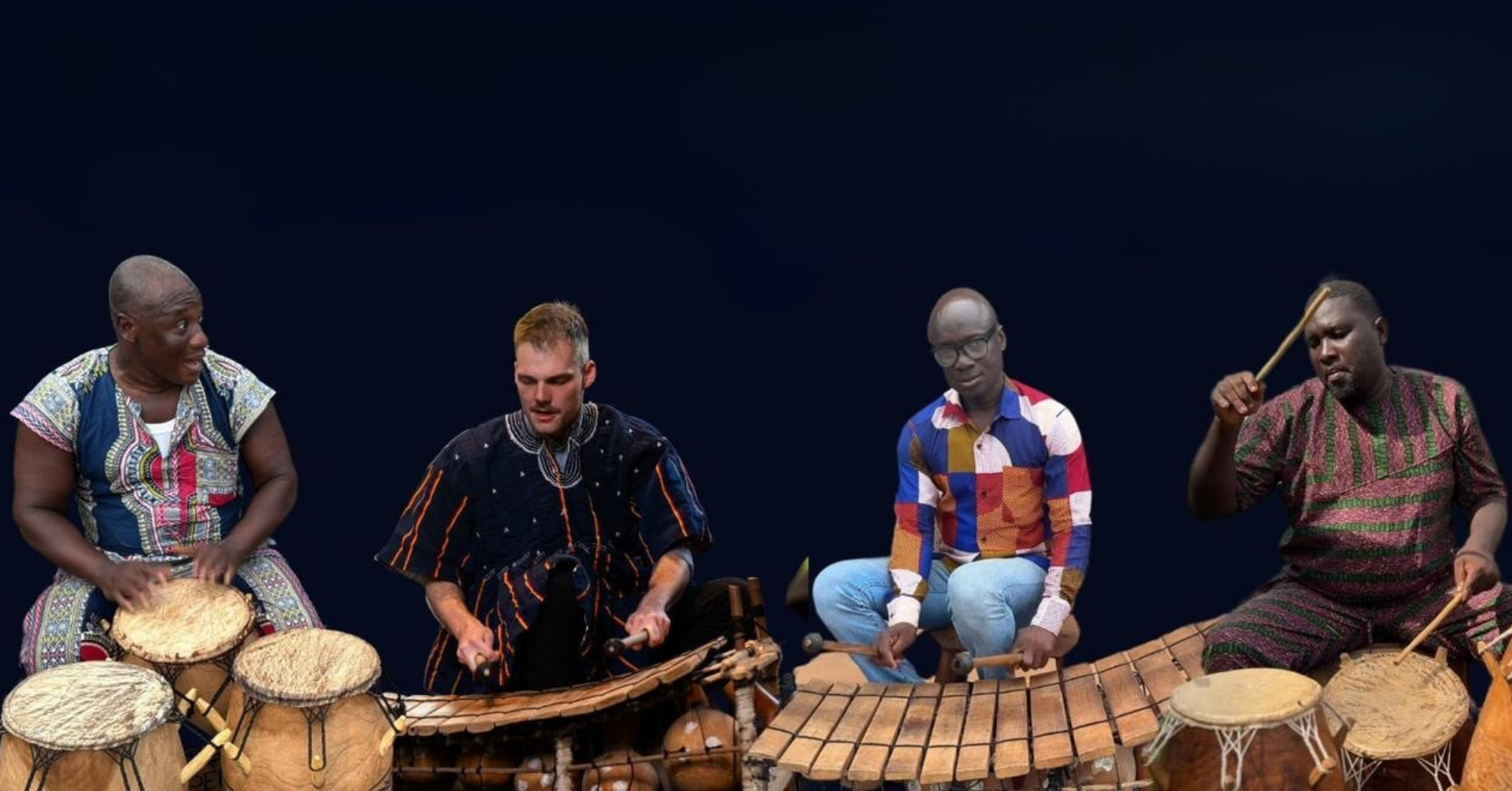 Svatodušní bohoslužba s africkými bubny